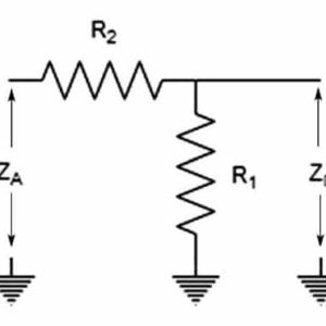 Figure 1: Schematic for an L-Pad
