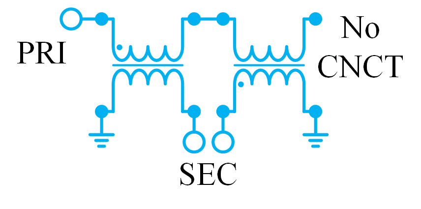 איור 5: תרשים של balun מסוג Marchand