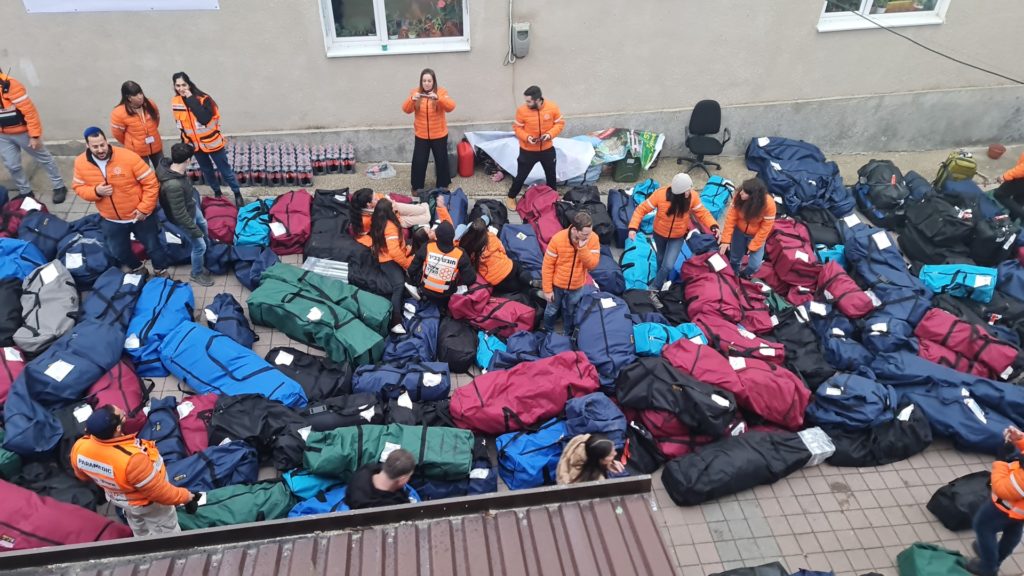 10 tons of supplies finally arrive in Moldova.